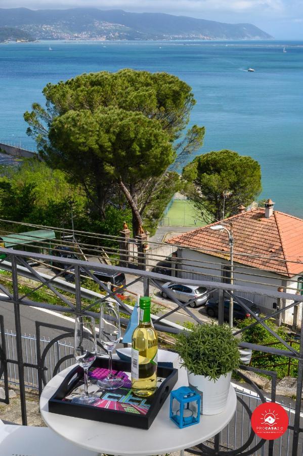 Sea View Escape La Spezia - Cadimare 아파트 외부 사진