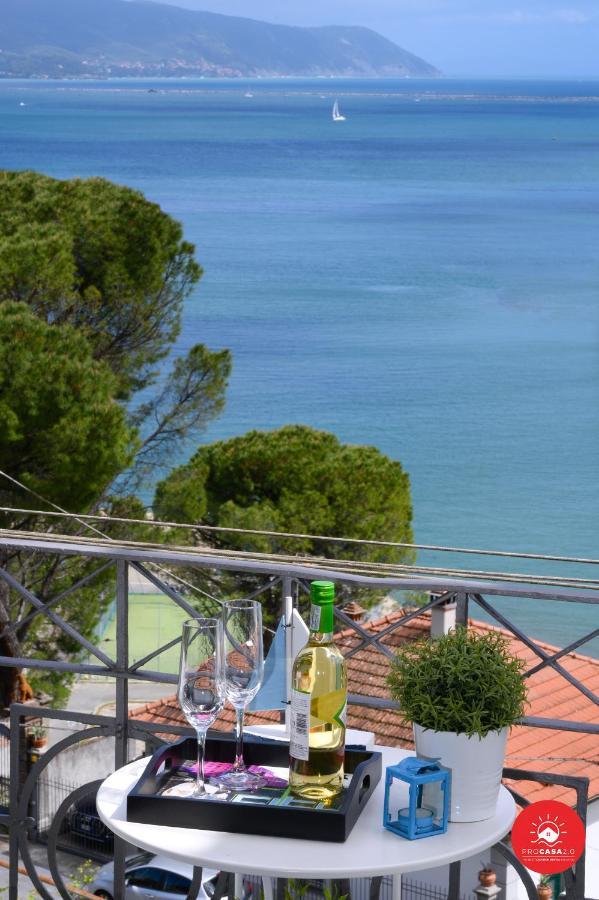 Sea View Escape La Spezia - Cadimare 아파트 외부 사진