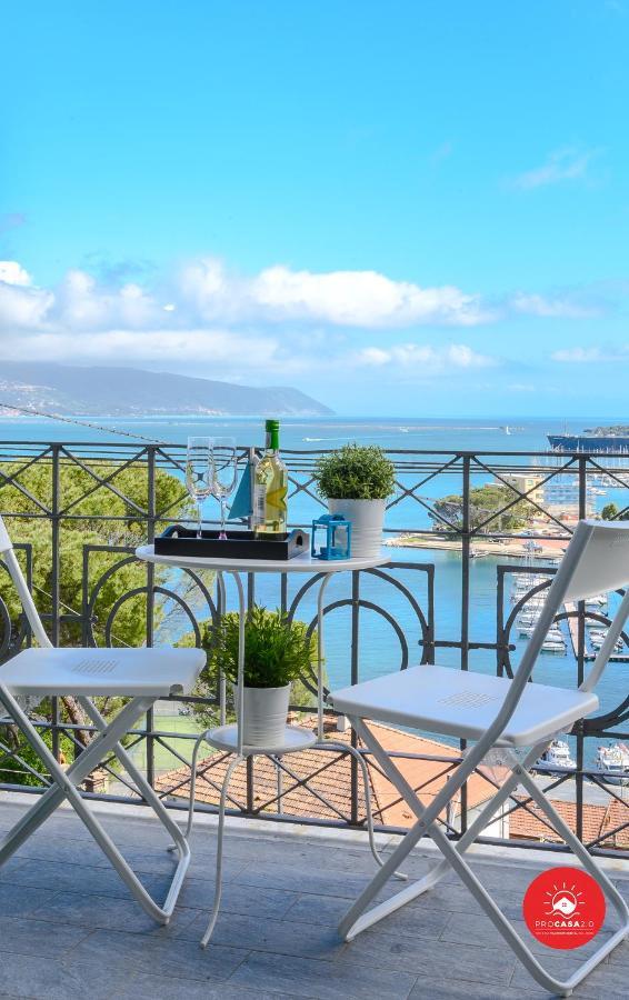 Sea View Escape La Spezia - Cadimare 아파트 외부 사진